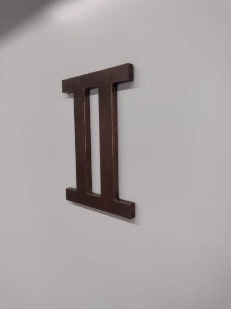 Messing 3D Buchstaben
